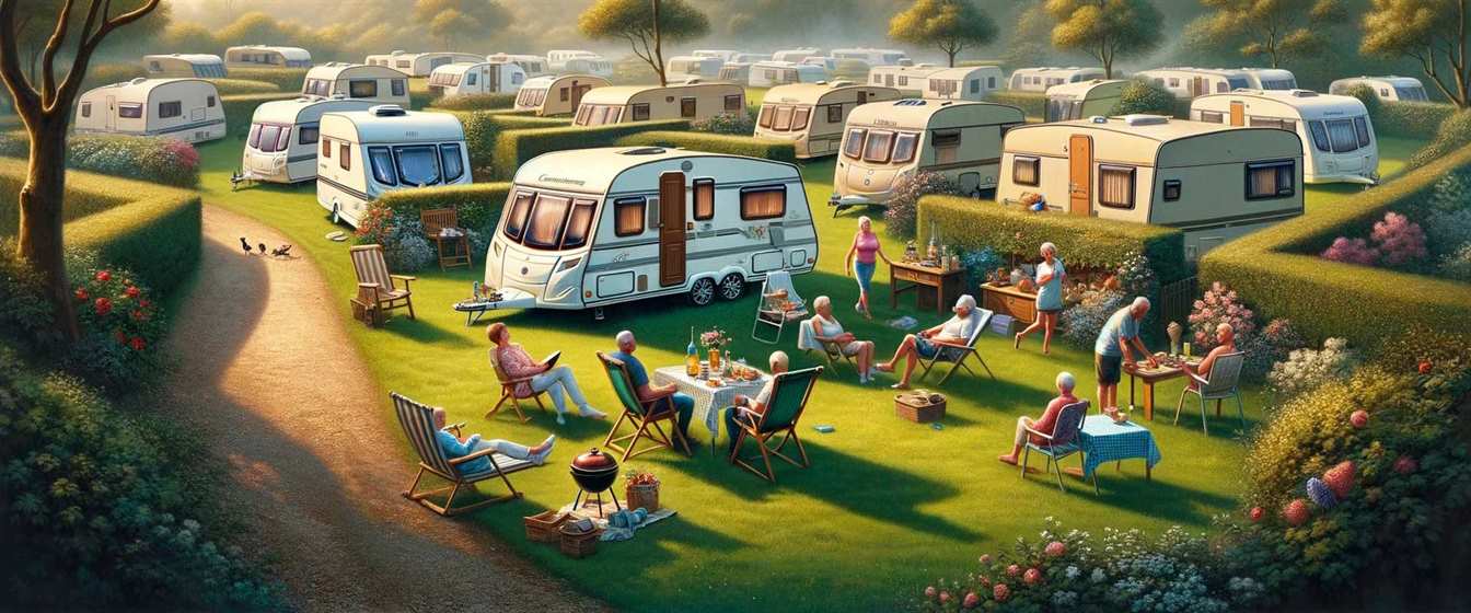 Airstream caravan