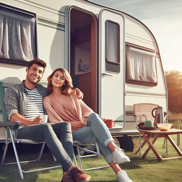 Knowledgeable caravan owner