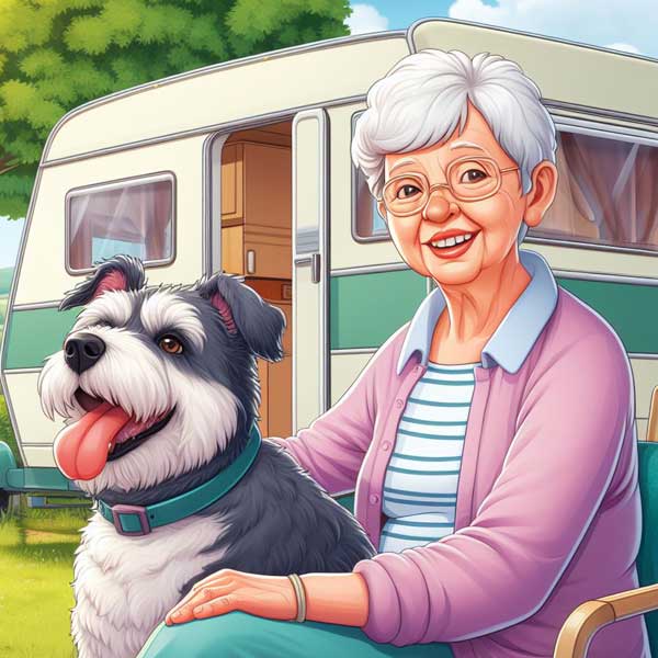 caravan being transported