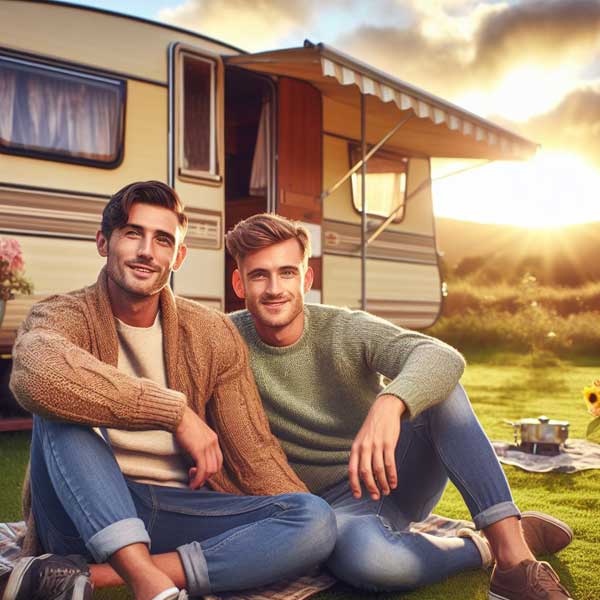 damaged caravan owner