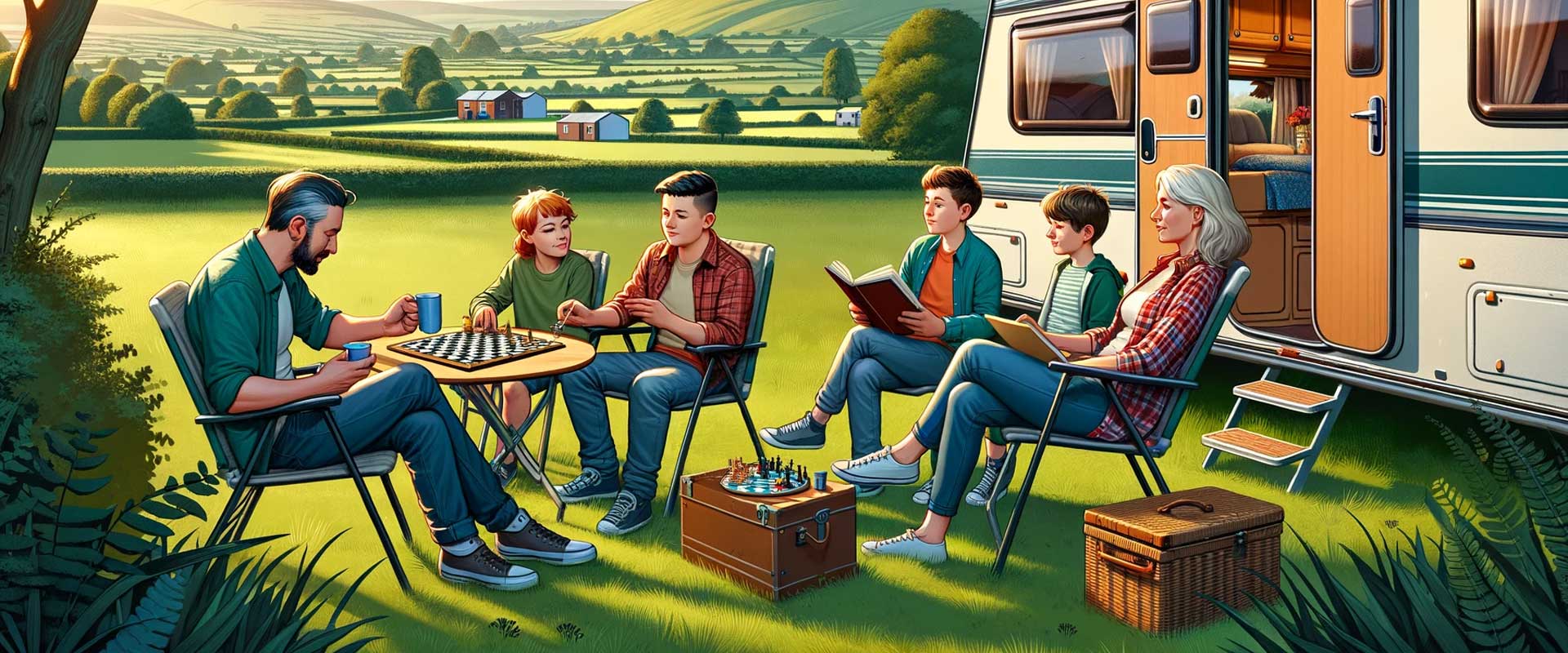 Reduced cost caravan