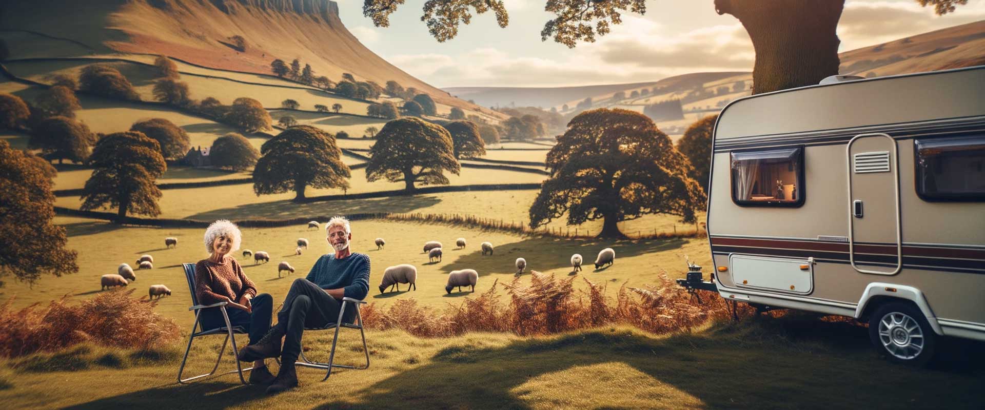 Full time home caravan